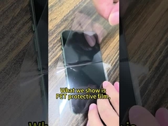 Película protetora do ecrã do telemóvel Película protetora do poliéster PET transparente