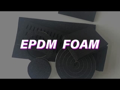 Inoac E-7008 Espuma de borracha EPDM, material tampão à prova d'água preto