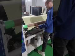 Fábrica de fita adesiva de tecido acético - Processo de produção de corte e embalagem