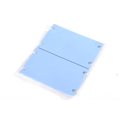 comprar 0.3~10mm 2.5W/m·K Folha de silicone de isolamento de luz LED de cor azul online manufacture