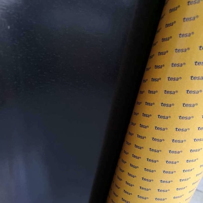 comprar TESA 51980 fita adesiva de dupla face de alta temperatura em metal PET preto fabricação em linha