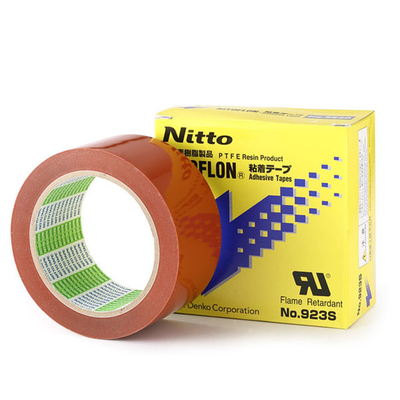comprar NITOFLON n.o 923S Filtro PTFE laranja fita fluoroplástica de alta resistência fabricação em linha