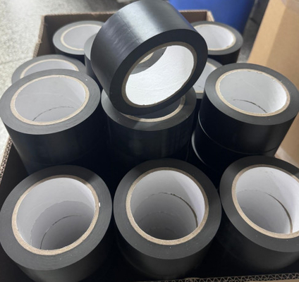 comprar Fita adesiva de PVC preta para impermeabilização e reparo de vazamentos, para envolver tubos online manufacture