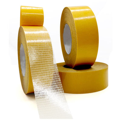 comprar Double-sided long filament adhesive tape mesh glass fiber carpet tape online manufacture