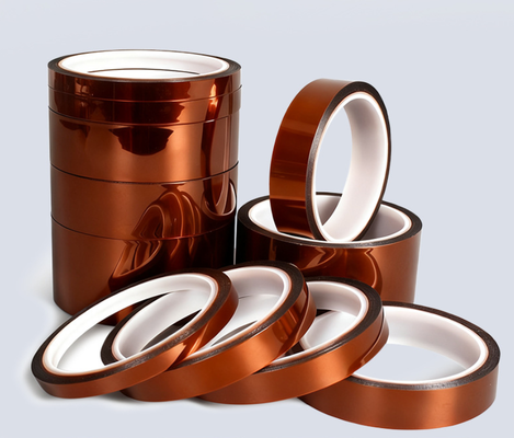 comprar Banda poliamida Kapton de 70 μm, adesivo de silicone, resistente a altas temperaturas a 260 °C Fabricação em linha