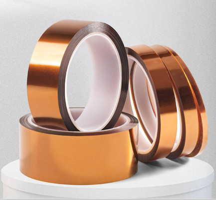 comprar Fita Kapton Poliimida Premium 50μm, Adesivo de Silicone, Projetada para Altas Temperaturas de até 260°C Fabricação em linha