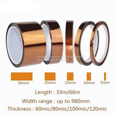 comprar Fita do filme do Polyimide do Kapton fita tomada partido dobro do Esd da fita do Kapton de 30 mícrons online manufacture
