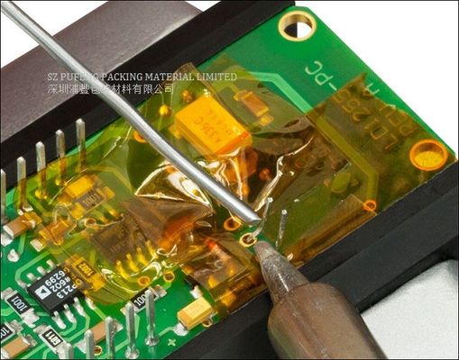 comprar 280 graus fita do Polyimide do Kapton de 100 mícrons para a máscara RoHS da solda do PWB fabricação em linha