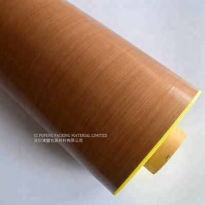 comprar Fita tomada partido de Brown PTFE da força de alta elasticidade única, fita de esparadrapo da prova de calor de 25mm fabricação em linha