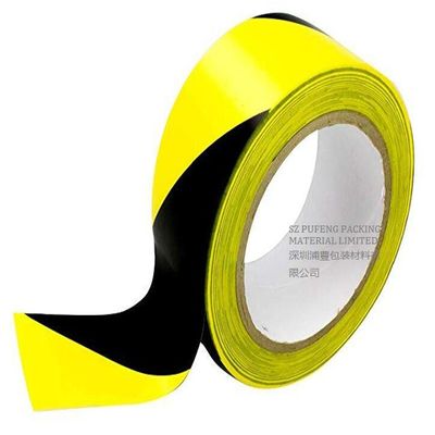 comprar preto do PVC de 0.1mm-0.5mm e fita amarela da marcação do assoalho online manufacture