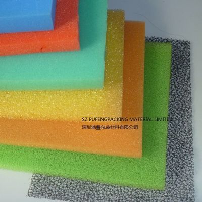 comprar Filtro da espuma de poliuretano de 20PPI 25PPI, filtro da esponja do carbono ativado de 40mm online manufacture