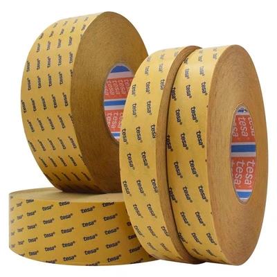 TESA 63303 fita adesiva de dois lados de 30 μm, resistente, sem suporte, transparente