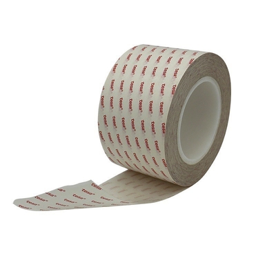 TESA 68537 fita adesiva transparente PET multifuncional de dois lados 0,1 mm anti-reboque