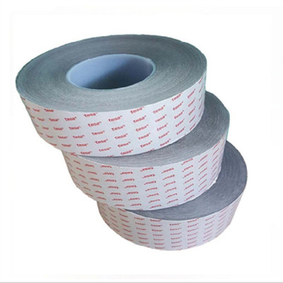 TESA 66905 Faixa adesiva curva de película anti-reboque preta de dois lados