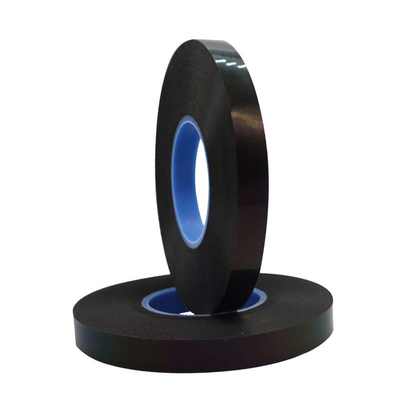 TESA 61210 Dispositivo eletrónico de película PET preta, com fita adesiva de dois lados