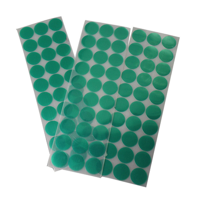 Faixa adesiva PET verde de alta temperatura, fita de silicone de película de poliéster