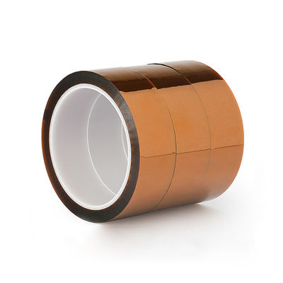 00,04 mm Espessura fita de Kapton com resistência a altas temperaturas de 260 °C e sem cola residual para isolamento de placas de circuito