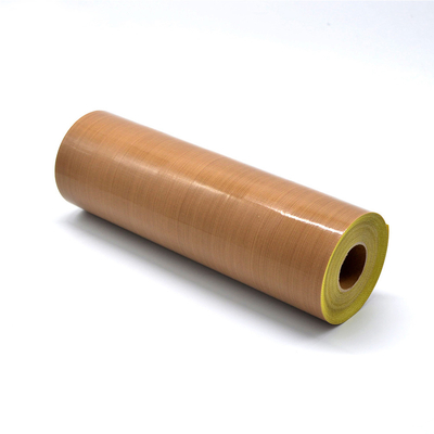 Tecido de fibra de vidro PTFE de alta temperatura de 260°C com papel de liberação