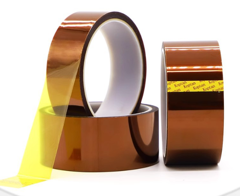 Fita de Poliimida Kapton Resistente a Altas Temperaturas Fita de Isolamento Elétrico Adequada para Proteção de Placas de Circuito e Industrial