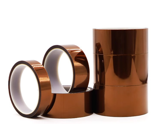 Fita de Poliimida Kapton com Espessura de 50 Mícrons, Fita Resistente ao Calor para Isolamento Elétrico e Proteção de Baterias Automotivas