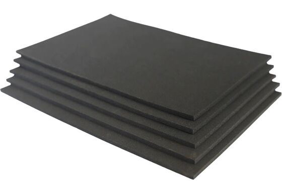 EPDM Rubber Foam Sheet Roll Closed Cell Waterproof Sealing Insulation Cushioning Shock Absorbing Weather Resistant Protective Foam (Fumaça protetora resistente ao tempo)
