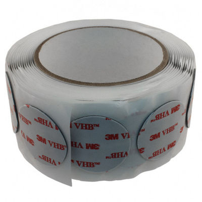 Fitas cortadas espessura do vhb das carcaças 3m da energia de superfície de ligações de costume da fita adesiva de 0.64MM baixas