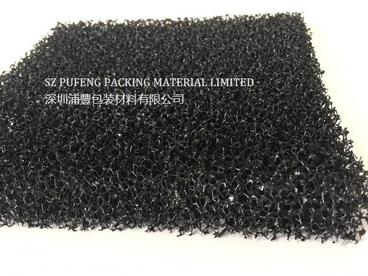 O material grosseiro do filtro do carbono ativado da espuma do filtro da poeira da esponja do filtro cortou