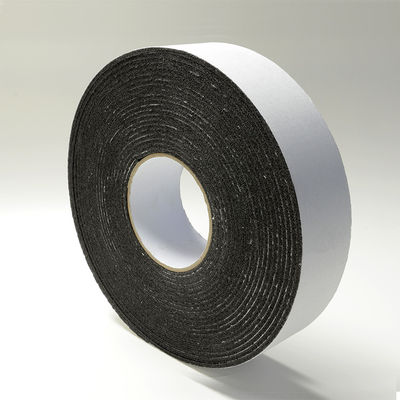 RoHS 3mm preto de borracha cortou a fita adesiva para o calor e a isolação sadia