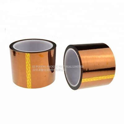 Fita do Kapton de um ESD de 50 mícrons, fita resistente ao calor do silicone
