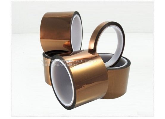 única e do Kapton do Polyimide do filme fita tomada partido dobro RoHS de 0.05mm 200 mícrons