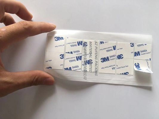Fita tomada partido dobro cortada especial do animal de estimação da etiqueta 3m da fita adesiva 3M9448A dos produtos eletrônicos