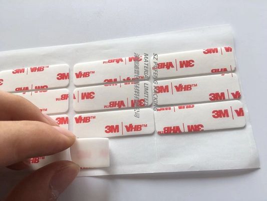 O dobro 55236 acrílico impermeável cortando feito sob encomenda de papel tomou partido espessura da fita 0.12mm