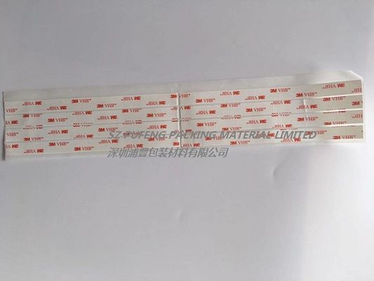 o dobro de 3M Brand 4920 revestiu da cor branca acrílica da fita da espuma da fita adesiva a fita elétrica resistente ao calor cortada
